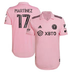 Josef Martinez Inter Miami CF adidas 2022 The Heart Beat Kit Authentic Player Jersey - Pink