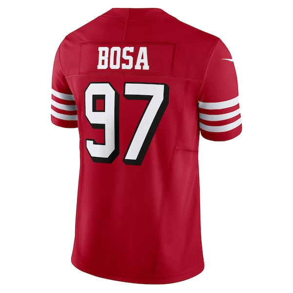 Nick Bosa San Francisco 49ers Nike Vapor F.U.S.E. Limited Jersey - Scarlet