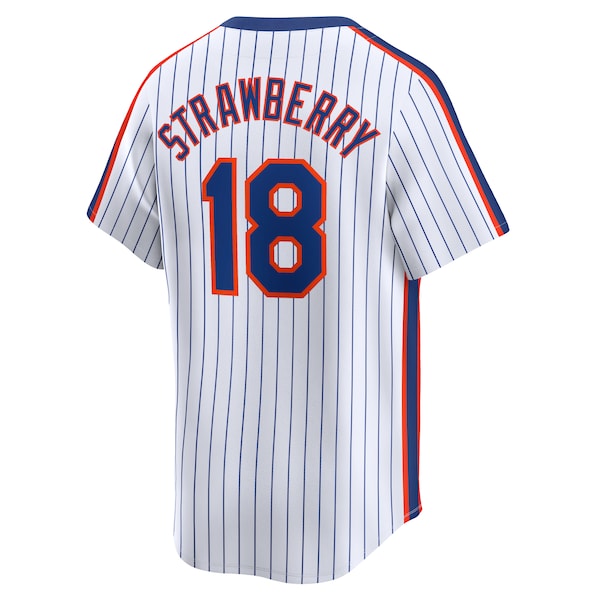 Darryl Strawberry New York Mets Nike Throwback Cooperstown Limited Jersey - Navy