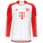 Jamal Musiala Bayern Munich adidas 2023/24 Home Replica Long Sleeve Jersey - White