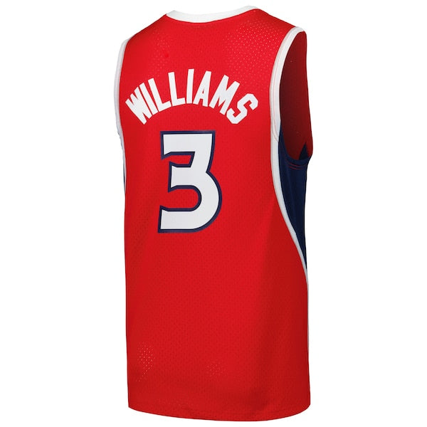 Lou Williams Atlanta Hawks 2001/02 Hardwood Classics Swingman Jersey - Red