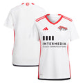 San Jose Earthquakes adidas Women's 2024 The 50 Kit Replica Jersey - White