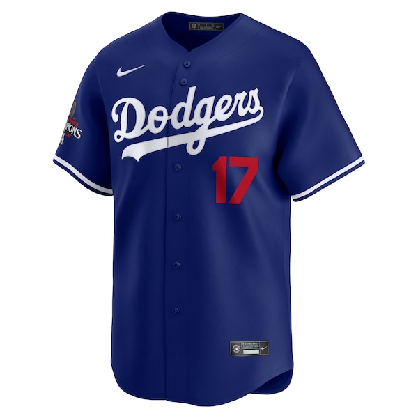 Shohei Ohtani Los Angeles Dodgers Nike 2024 World Series Champions Alternate Limited Player Jersey - Royal