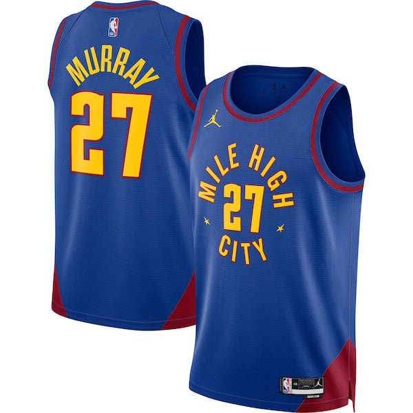 Jamal Murray Denver Nuggets Jordan Brand Unisex Swingman Jersey - Statement Edition - Blue