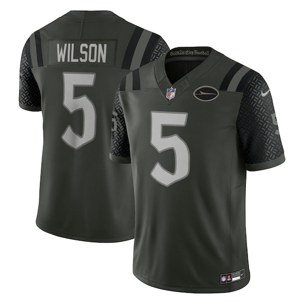 Garrett Wilson New York Jets Nike 2025 Rivalries Collection Limited Jersey - Gotham Green