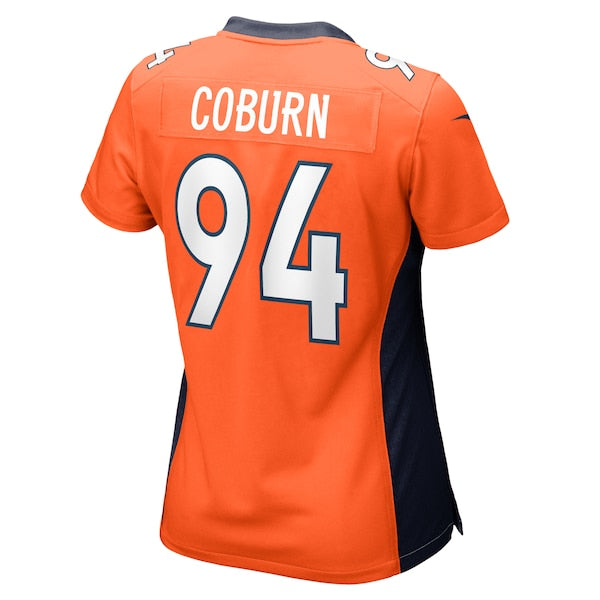Keondre Coburn Denver Broncos Nike Women's  Game Jersey -  Orange