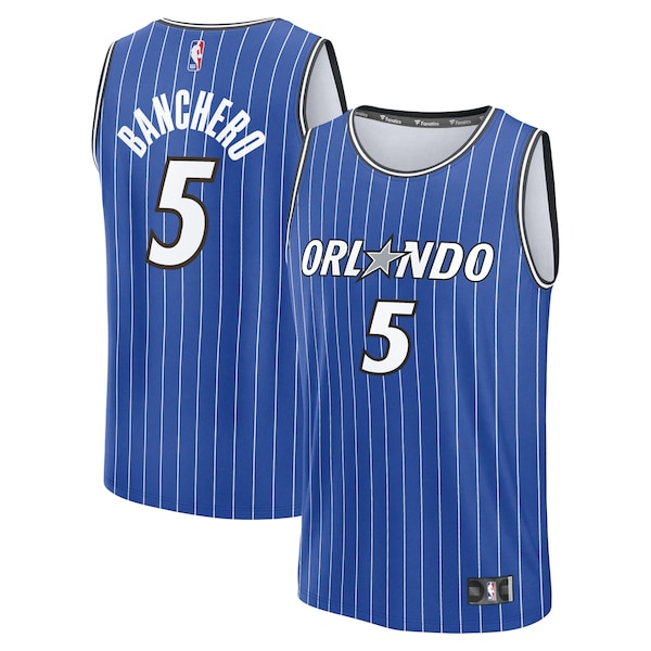 Paolo Banchero Orlando Magic  Youth Fast Break Replica Player Jersey - Icon Edition - Blue/Black