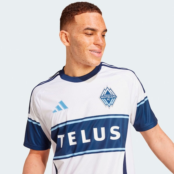 Vancouver Whitecaps FC adidas 2025 The Peak Replica Jersey - White