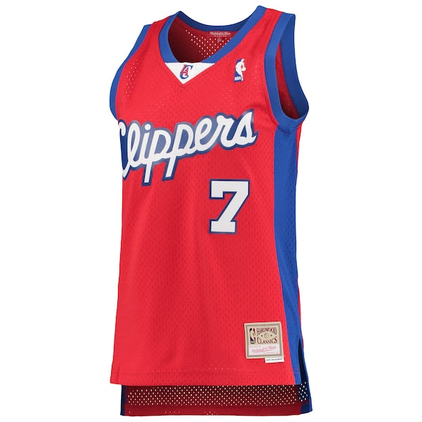 Lamar Odom LA Clippers Women's 2000/01 Hardwood Classics Swingman Jersey - Red