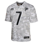 Bijan Robinson Atlanta Falcons Nike Youth 2024 Salute to Service Game Jersey - Arctic Camo