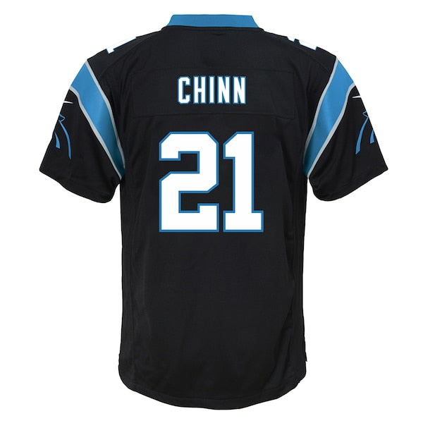Jeremy Chinn Carolina Panthers Nike Youth Game Jersey - Black/Blue/White