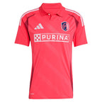 Cedric Teuchert St. Louis City SC adidas 2025 Forever CITY Red Replica Player Jersey - Pink