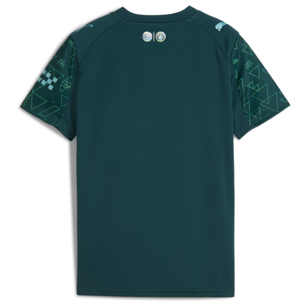 Manchester City Puma x EA SPORTS FC Youth 2025/26 Fourth Jersey - Green