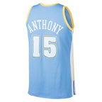 Carmelo Anthony Denver Nuggets  Hardwood Classics Swingman Jersey - Light Blue