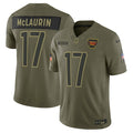 Terry McLaurin Washington Commanders Nike 2025 Salute to Service Limited Jersey - Olive