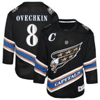 Alexander Ovechkin Washington Capitals Preschool  50th Anniversary Replica Jersey - Black