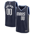 Dallas Mavericks  Custom Fast Break Jersey - Statement Edition - Navy/Blue