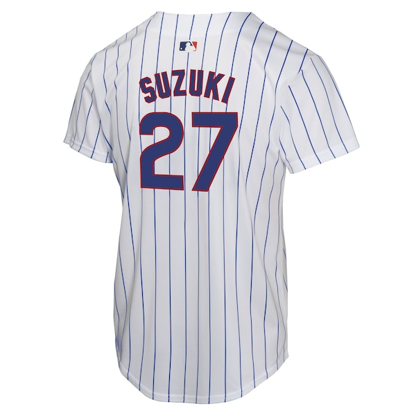 Seiya Suzuki Chicago Cubs Nike Youth Home Game Jersey - White