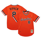 Cal Ripken Jr. Baltimore Orioles 2001 Cooperstown Collection Authentic Throwback Jersey - Orange