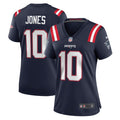 Mac Jones New England Patriots Nike Women's Player Jersey - Navy/White