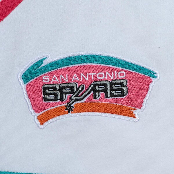 San Antonio Spurs Practice Day Baseball Jersey - White
