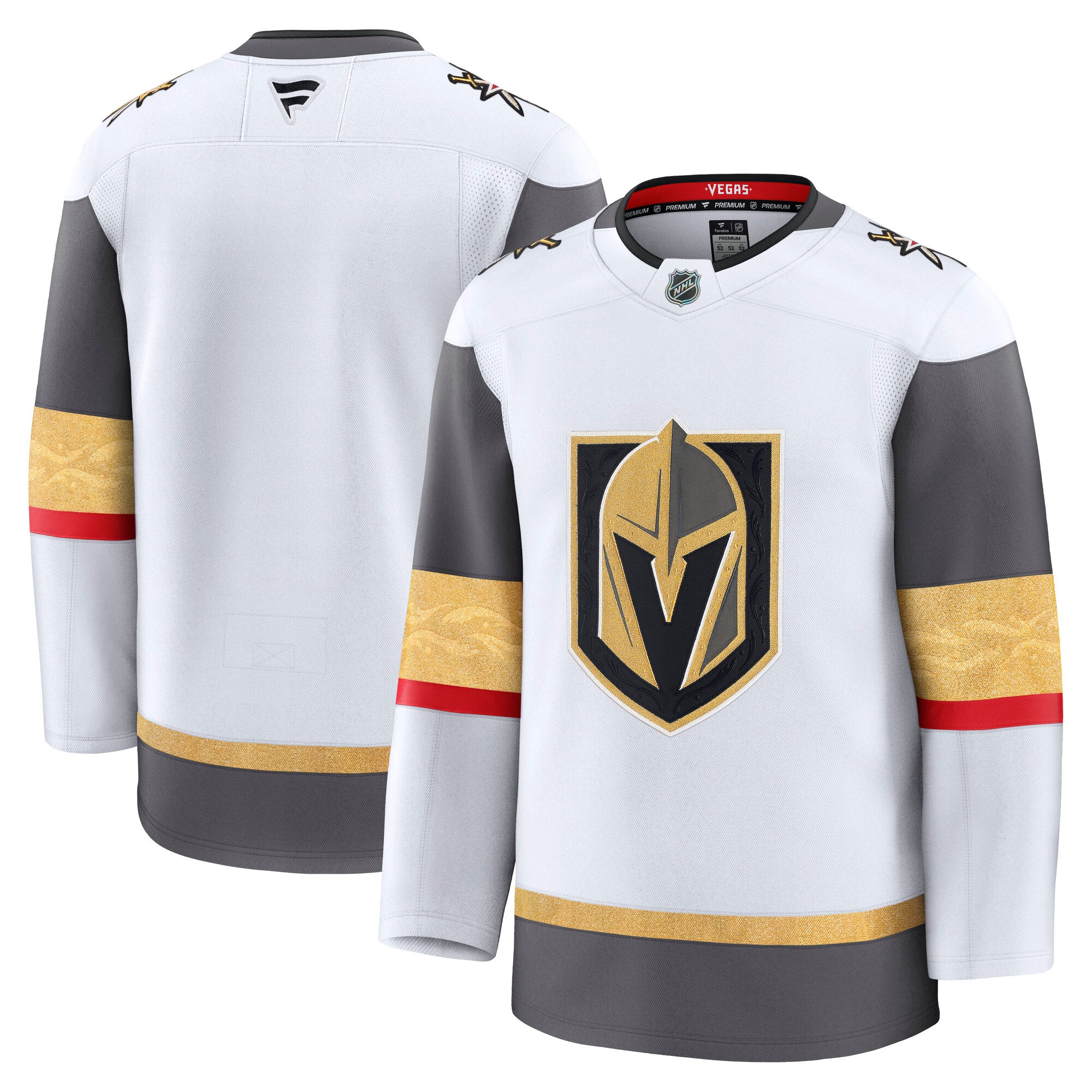Vegas Golden Knights  Home Premium Jersey - Gold/Gray/White