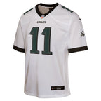 A.J. Brown Philadelphia Eagles Nike Youth Game Jersey - White/Green