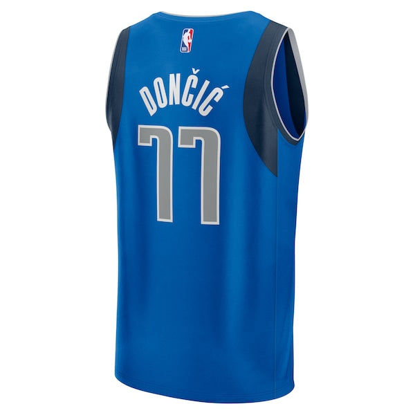 Luka Dončić Dallas Mavericks  Youth Fast Break Replica Player Jersey - Icon Edition - Blue