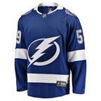 Jake Guentzel Tampa Bay Lightning  Home Premier Breakaway Player Jersey - Blue