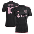 Lionel Messi Inter Miami CF adidas 2024 La Noche Replica Jersey - Black/Pink