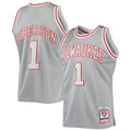 Oscar Robertson Milwaukee Bucks 75th Anniversary 1971/72 Hardwood Classics Swingman Jersey - Silver