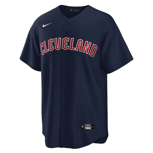 Josh Naylor Cleveland Guardians Nike Alternate Replica Jersey - Navy/White