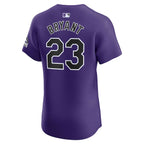 Kris Bryant Colorado Rockies Nike Alternate Elite Player Jersey - Purple