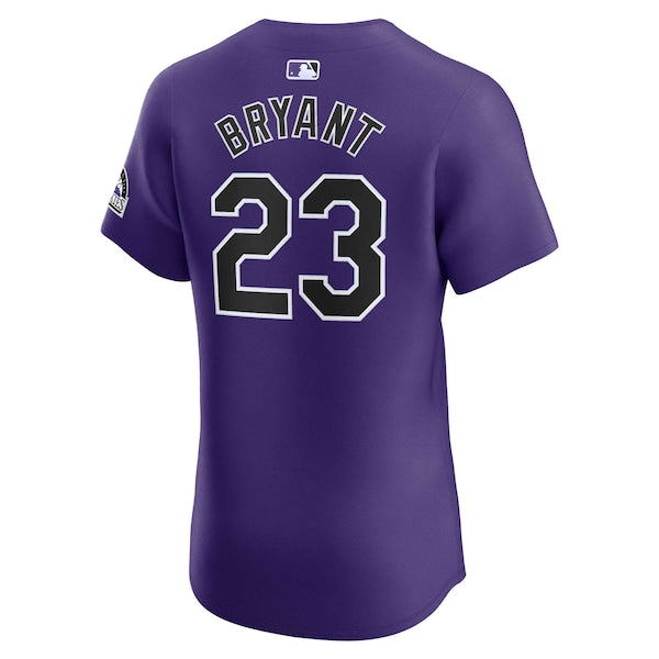 Kris Bryant Colorado Rockies Nike Alternate Elite Player Jersey - Purple