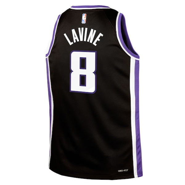 Zach LaVine Sacramento Kings Nike Youth Swingman Jersey - Icon Edition - Black