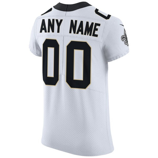 New Orleans Saints Nike Vapor Untouchable Elite Custom Jersey - White