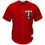 Minnesota Twins Big & Tall Replica Team Jersey - Red