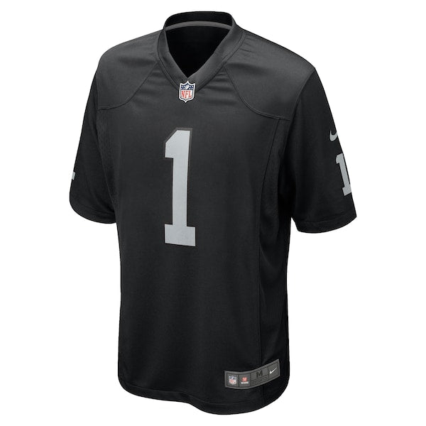 Ashton Jeanty Las Vegas Raiders Nike Youth 2025 NFL Draft First Round Pick  Team Game Jersey - Black