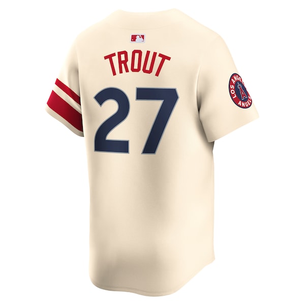 Mike Trout Los Angeles Angels Nike City Connect Limited Jersey - Natural