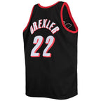 Clyde Drexler Portland Trail Blazers 1991/92 Big & Tall Hardwood Classics Swingman Jersey - Black