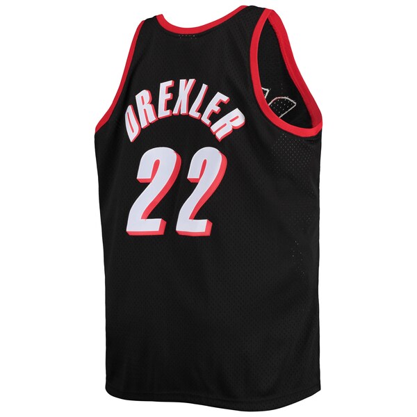 Clyde Drexler Portland Trail Blazers 1991/92 Big & Tall Hardwood Classics Swingman Jersey - Black