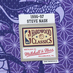 Steve Nash Phoenix Suns 1996/97 Hardwood Classics Asian Heritage 6.0 Swingman Throwback Player Jersey - Purple