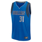 Klay Thompson Dallas Mavericks  Fast Break Replica Player Jersey - Icon Edition - Blue