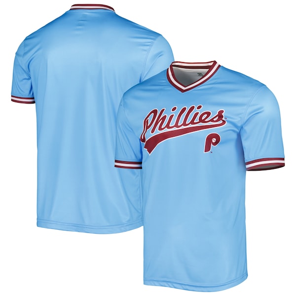 Philadelphia Phillies Stitches Cooperstown Collection Team Jersey - Light Blue