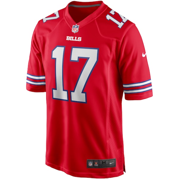 Josh Allen Buffalo Bills Nike Alternate Game Player Jersey - Red/Royal/White
