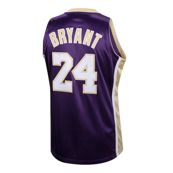 Kobe Bryant Los Angeles Lakers  Hall of Fame Class of 2020 #24 Authentic Hardwood Classics Jersey - Purple/Gold