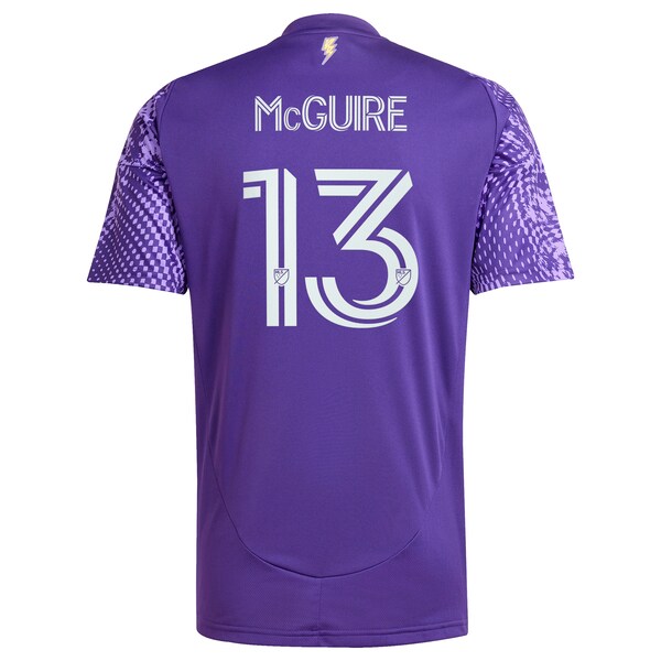 Duncan McGuire Orlando City SC adidas 2025 Perfect Storm Replica Player Jersey - Purple