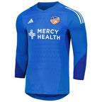 FC Cincinnati adidas 2024 Goalkeeper Long Sleeve Replica Jersey - Blue
