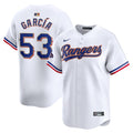 Adolis Garcia Texas Rangers Nike 2024 Gold Collection Limited Player Jersey – White