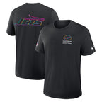 New York Jets Nike 2025 NFL Crucial Catch Tri-Blend Dri-FIT T-Shirt - Black